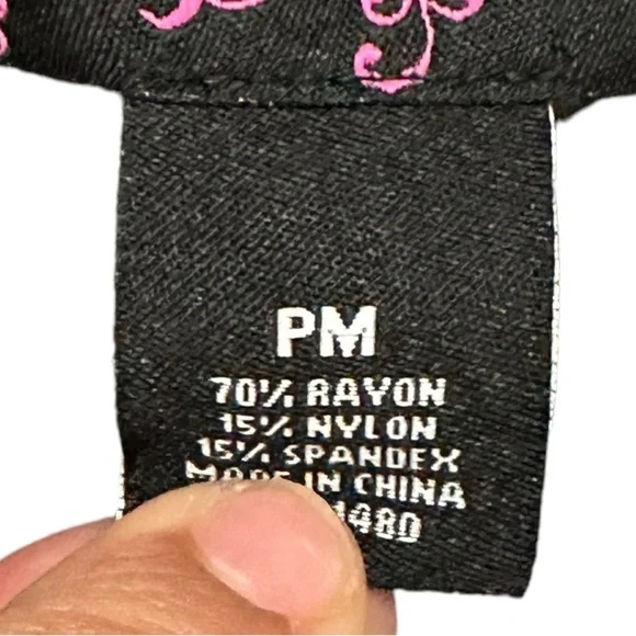 Peck & Peck beads floral quarter sleeves blouse Size Medium - Picture 3 of 4